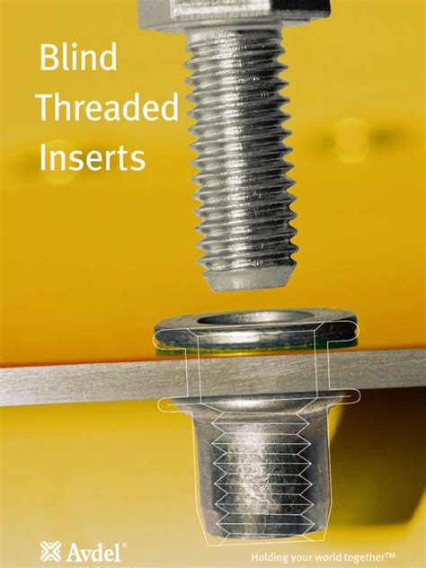 add sheet metal|metal thread inserts for steel.